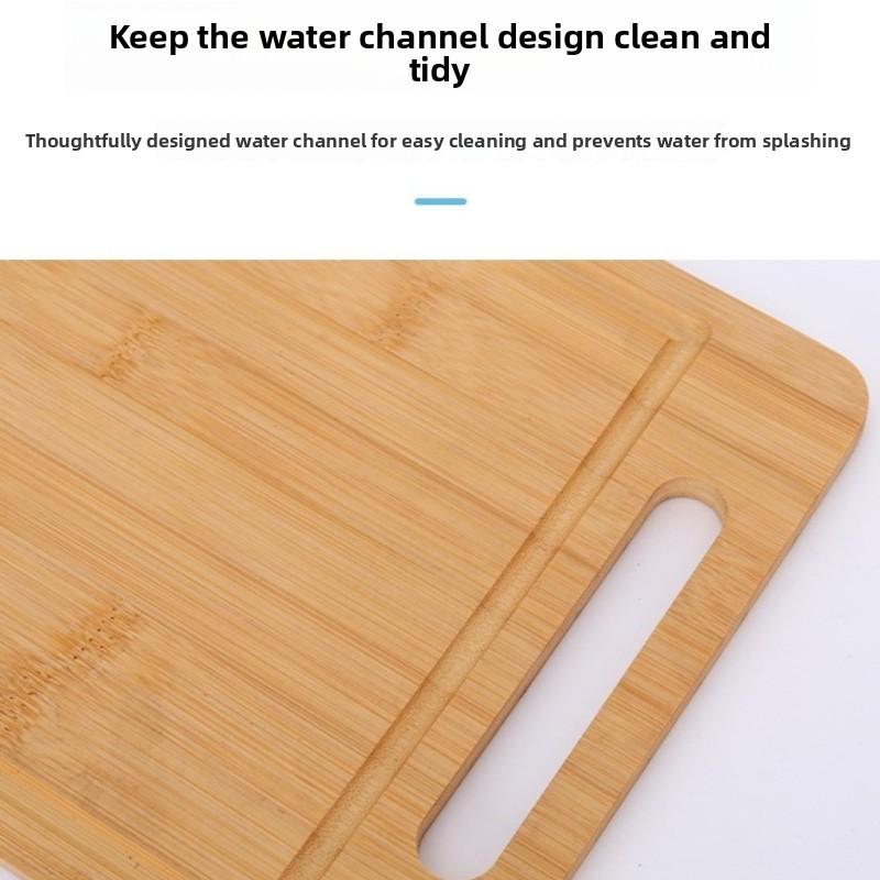 Deska do steków kuchenna, Deska do krojenia domowa, Kwadratowa deska do krojenia, Deska bambusowo-drewniana, Deska na owoce