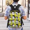 Teens Titans Go Backpack  Fun Backpacks Female Outdoor Soft High School Bags Designer Rucksack