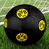 Pallone da Calcio Borussia Dortmund, colorato, adatto a tutte le età, cucito a macchina, materiale PVC, qualità da competizione, resistente e ad alto rimbalzo