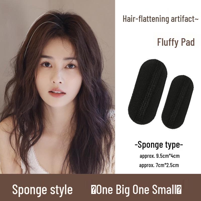 

Пушистая клипса для объема и высоты волос