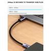 Aluminum Alloy + Nylon Braided Wire Charging Cable Type-c To C 100w 20gb Charging Video 8k Display Screen Projection Usb4.0 Full Function