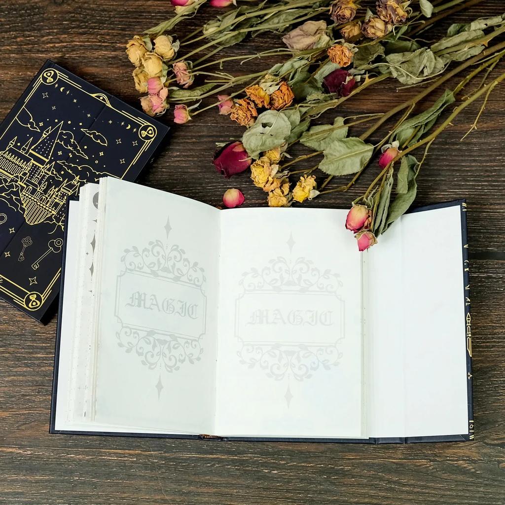 Caiet Seria Castelul Magic Caiet Simplu cu Copertă Tare Jurnal de Călătorie Blocnotes pentru Studenți Papetărie Cadou de Afaceri Rechizite de Birou