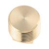 2Pcs 1/2" NPT Solid Brass Boats Hulls Drain Plugs Flare Tube Fitting Garboard Drain Plug Kit Universal for Fuel LP Natural Gas 3