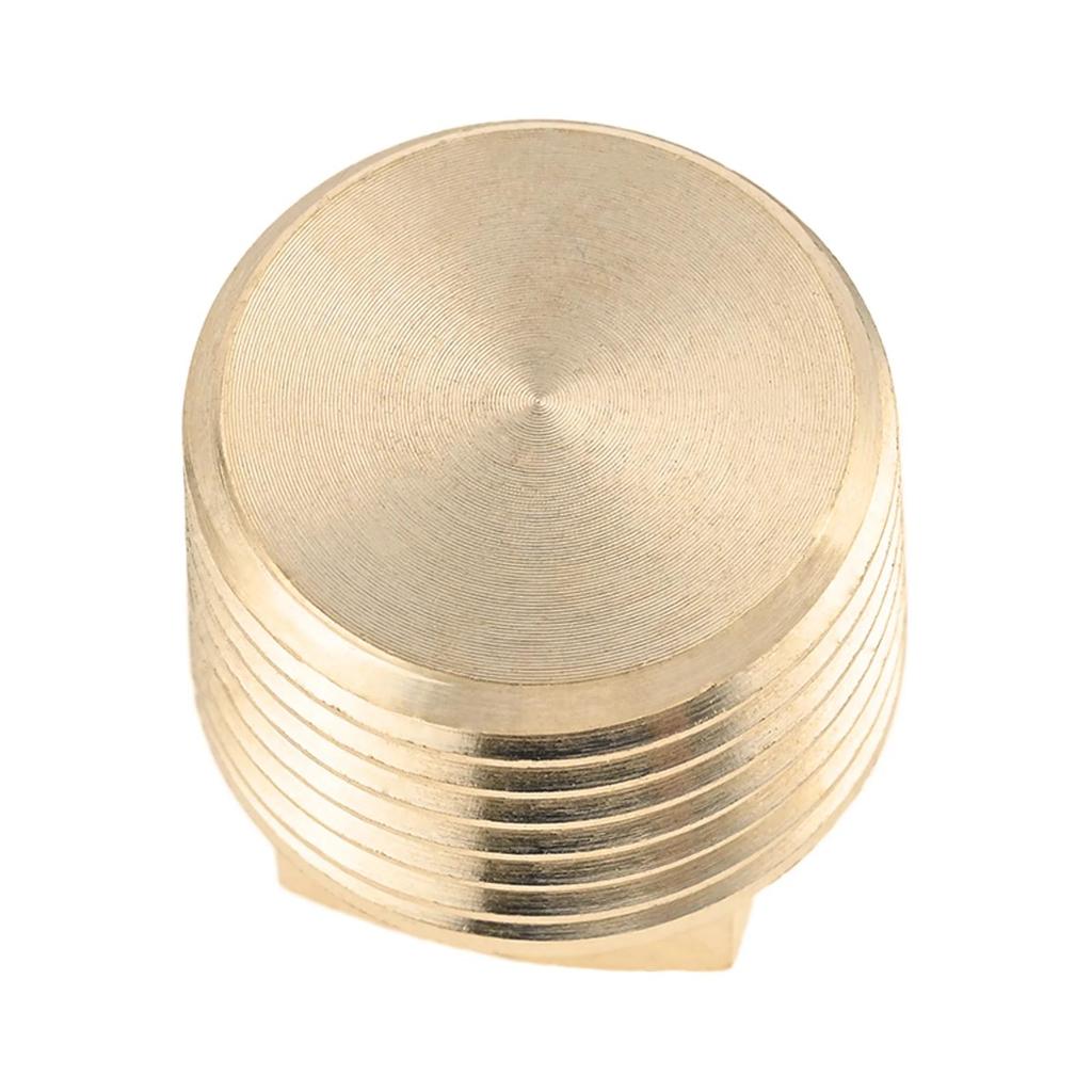 2Pcs 1/2" NPT Solid Brass Boats Hulls Drain Plugs Flare Tube Fitting Garboard Drain Plug Kit Universal for Fuel LP Natural Gas 3