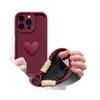 Suitable for Samsung S25 Ultra Mobile Phone Case S24FEE Three Dimensional Love A55 with Lanyard S23 Full Cover A56 5G Set