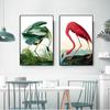 Leinwand Malerei Moderne Nordic Stil Landschaft Tier Poster und Drucke Flamingo Wand Bilder für Wohnzimmer Quadro Wohnkultur