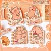 Stationery Cartoon Capybara Notepads Multifunction Kawaii Capybara Notebook  Hand Account Book
