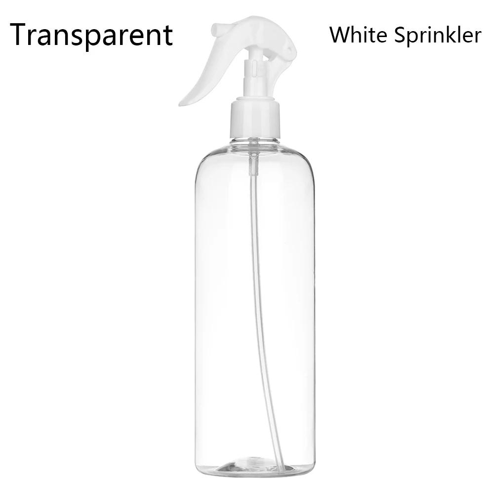 1PCS 500ml Plastic Clear Spray Refillable Bottle Cleaning Hand Water Spray Bottles Garden Empty Container Travel Makeup Tool
