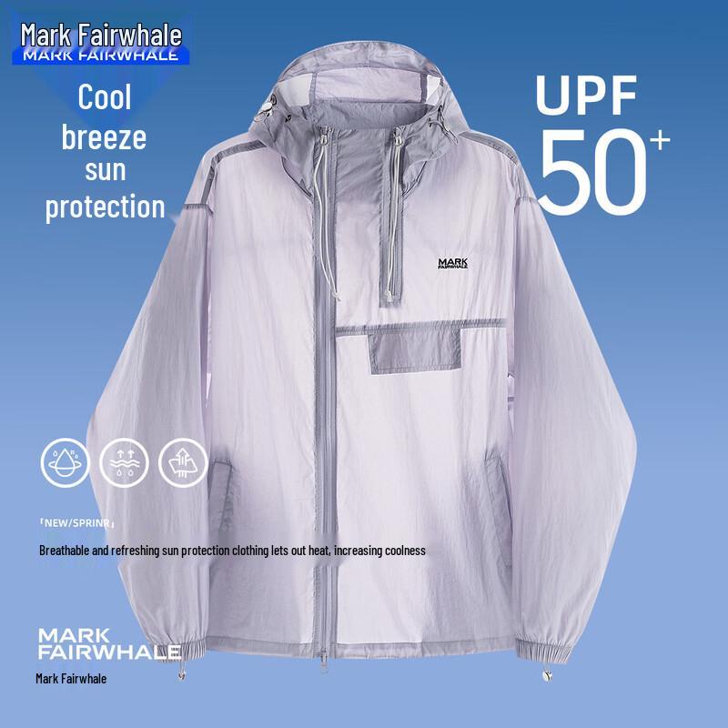 MARK FAIRWHALE Men s UPF50+ Outdoor Sun Protection Jacket S