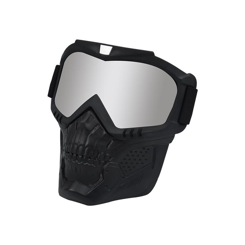 Motorcycle Off-road Goggles Harley Rider Face Mask Outdoor Riding Wind and Dust Protection Goggles
