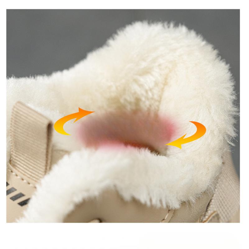 Új őszi és téli pamutcipők, sokoldalú apa sport- és szabadidős női cipők koreai változata, bársonnyal