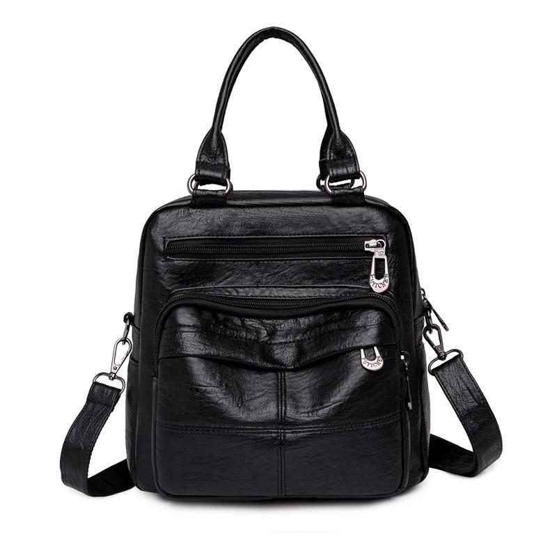 Bags for Women New Style Handbag Crossbody Bag Fashionable Shoulder Bag Soft Leather Backpack Retro Bag Women