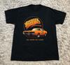 Camiseta Masculina Dukes of Hazzard Estampa Série de TV, Camiseta de Algodão Preta SN282 Camiseta Unissex