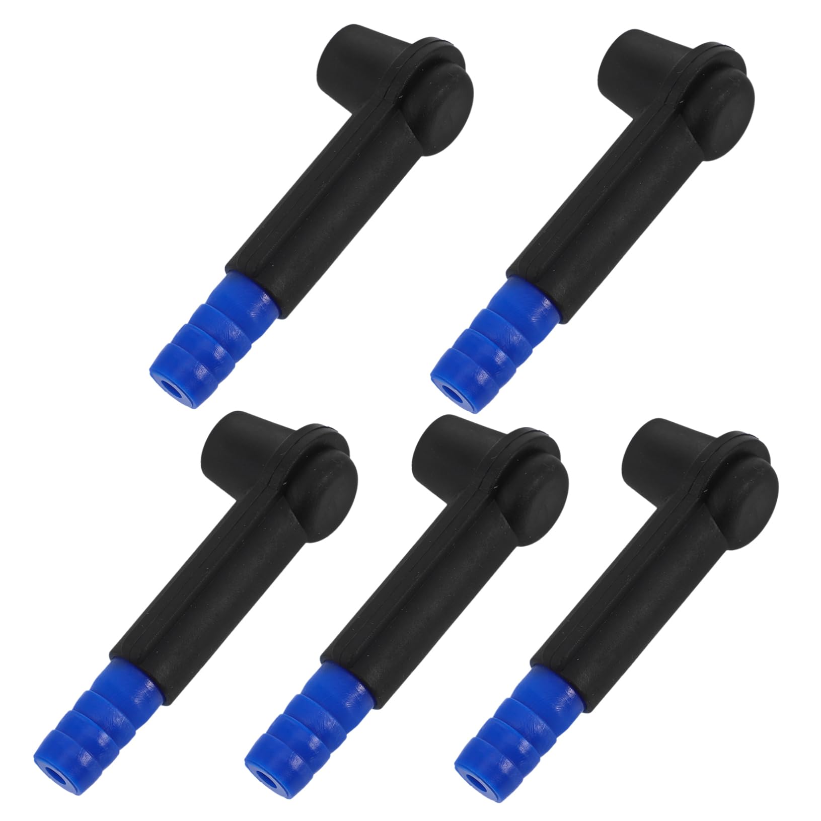 

TINEASUR 5pcs Tool Accessories Brake Bleeder Adapter Kit Brake Bleeder Valve Adapter Brake Bleeder Connector Brake Brie 8.50X2.10X2.00CM