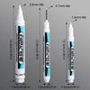 White Marker Oily Fine Tip Courier Waterproof Non-Fading Advertising Greeting Card Tire Glass Highlighter Pen Can Not Be Erased
