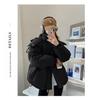Winter 2026 Plus Size Women's Hooded Cotton Jacket - Thick Padded Loose Fit Bread Coat.
