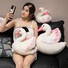 Cute White Swan Doll Doll Plush Toy Pillow Sofa Ornament Rag Doll Little Girl Birthday Gift