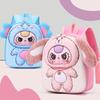 2025 Spring New Cute Cartoon Children Schoolbags Adorable Big Ears Plush Doll Kid's Backpack Ultra Light Kindergarten 3-6 Years Old Baby Girl Book Bag