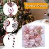 18 Pieces Christmas Ball Ornaments Creative for Festival Wedding Anniversary