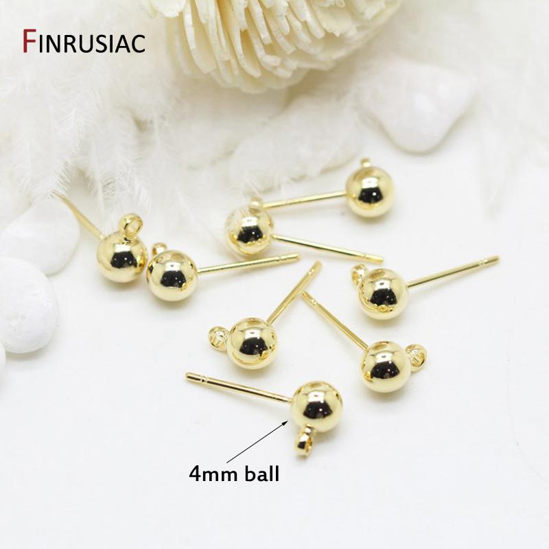 

Brass metal 14k gold plated earring hooks accessories earwires wholesale diy earrings findings material 1 Pair