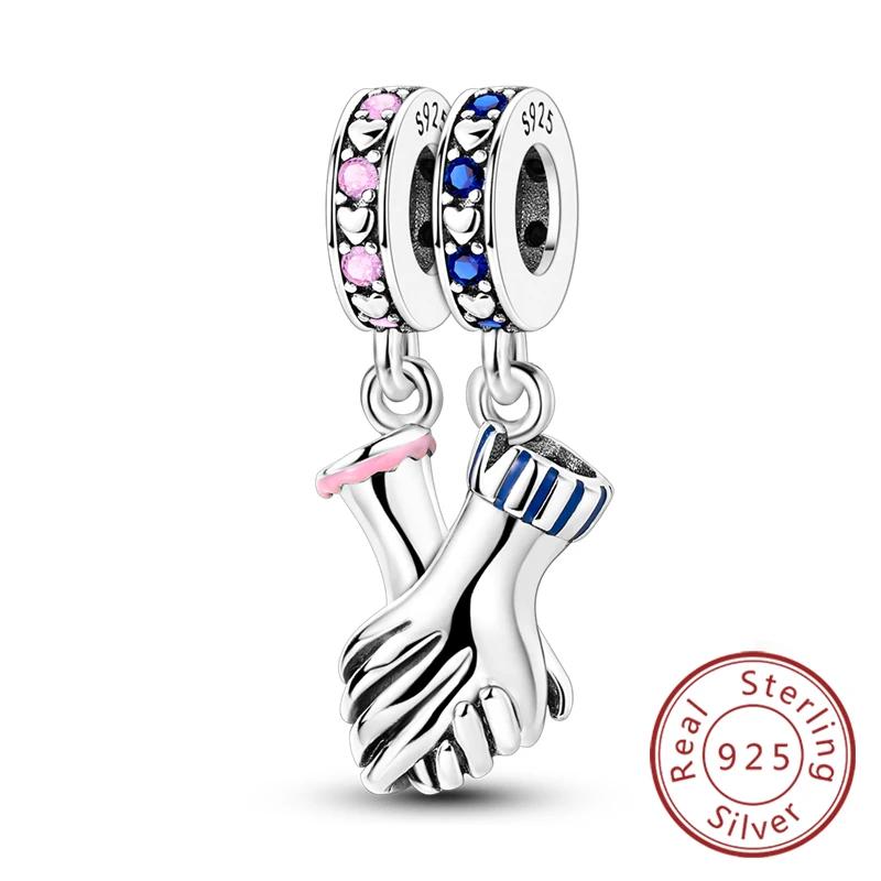 Charms New Copper Charms Beads Pendants Fit Original Bracelets Diy Charm Women Jewelry Making