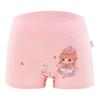 Girls' Cotton High-Waisted Boxer Briefs - Medium & Large Sizes Belly Protection Underwear