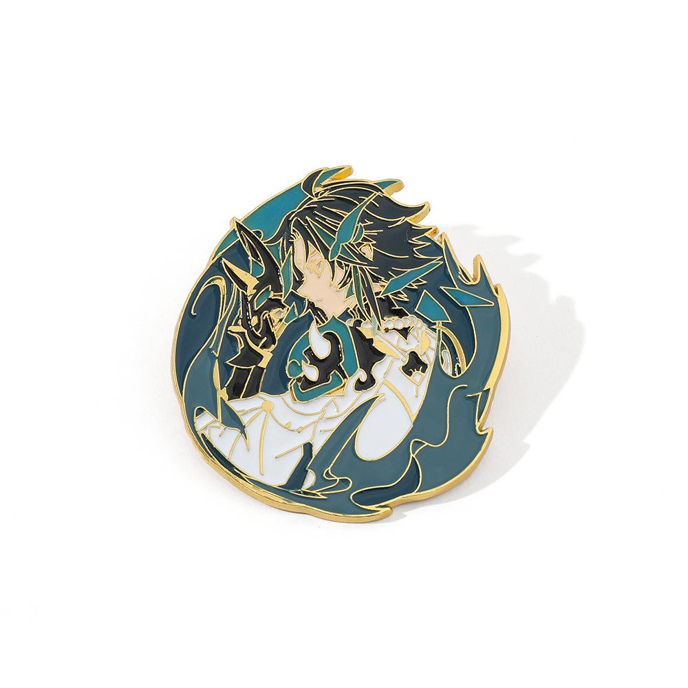 Anime Brooch Badge Cartoon Character Pendant Accessories