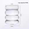 2 Pcs Glass Cups Set Drinking Glasses with Straw Creative Coffee Mug for Cocktail,Beer, Water,Soda,Tea- with Cleaning Brushe