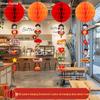 2025 Mid-Autumn Festival & National Day Mall Décor – Honeycomb Pendant Ornaments