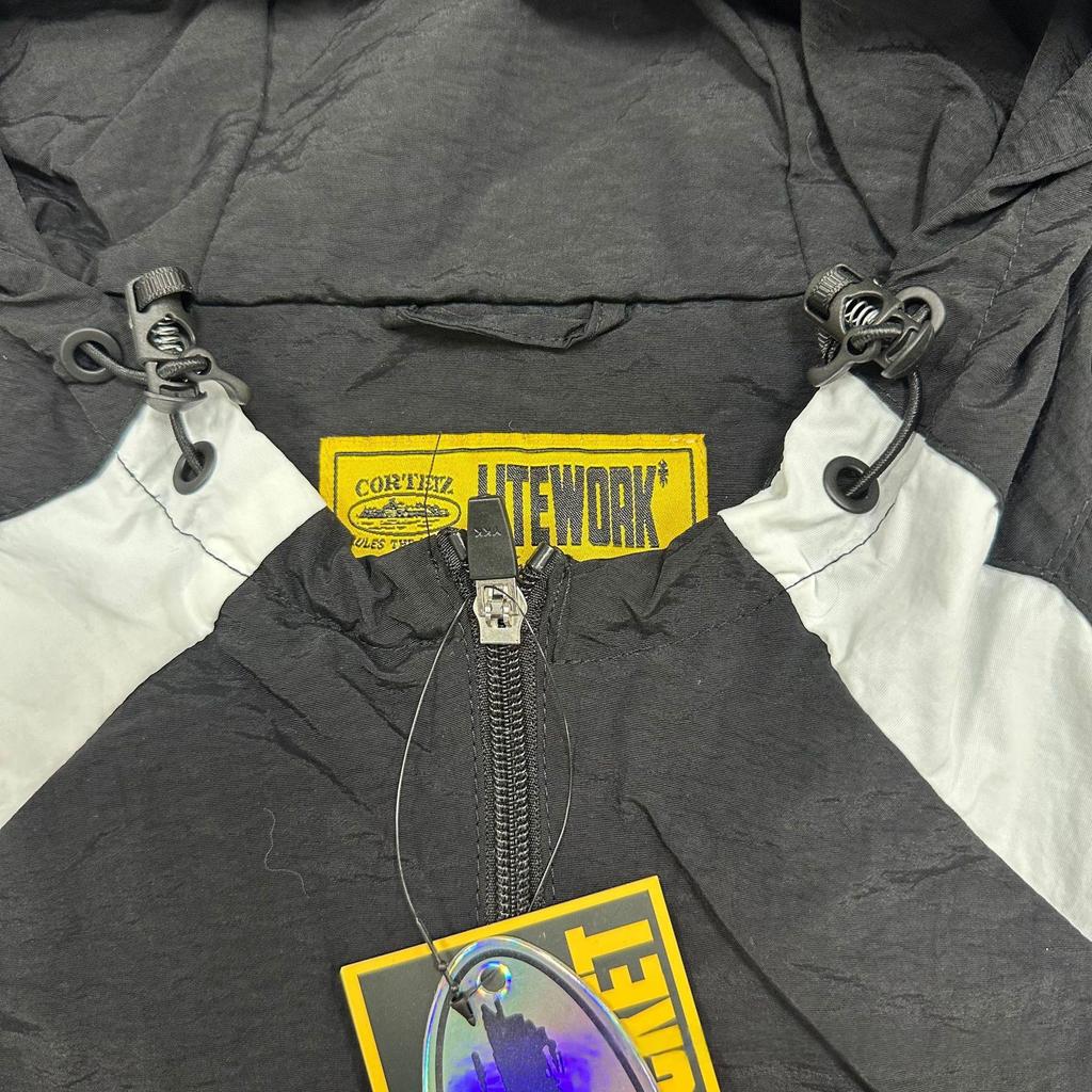 Alcatraz CORTEIZ Embroidered Hip-Hop Logo Cotton Jacket