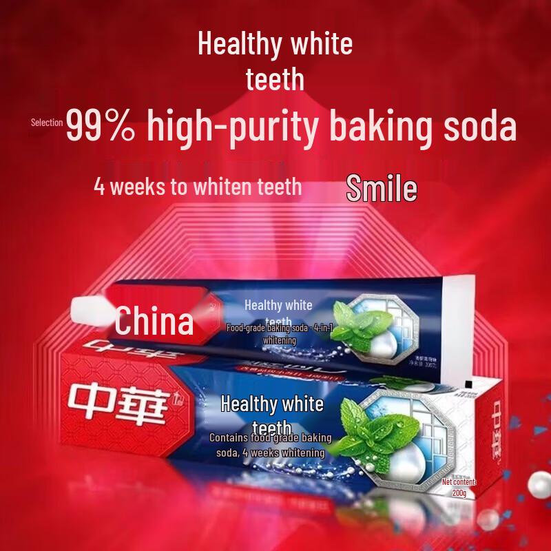 Zhonghua Jianchibai Baking Soda Fruity Toothpaste
