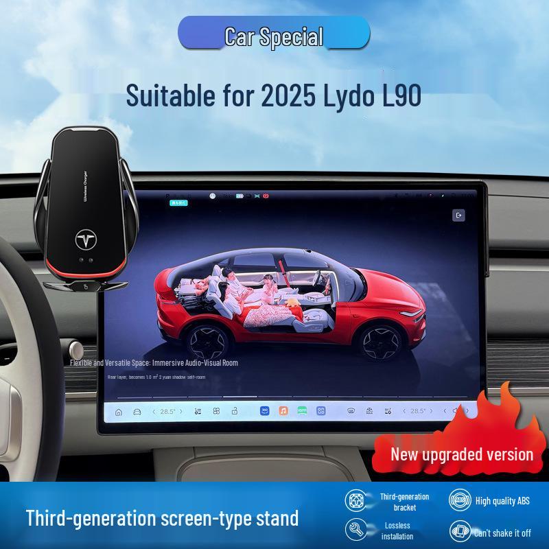 2024 L60/L90 Navigation Bracket: Screen-Mounted Phone Holder