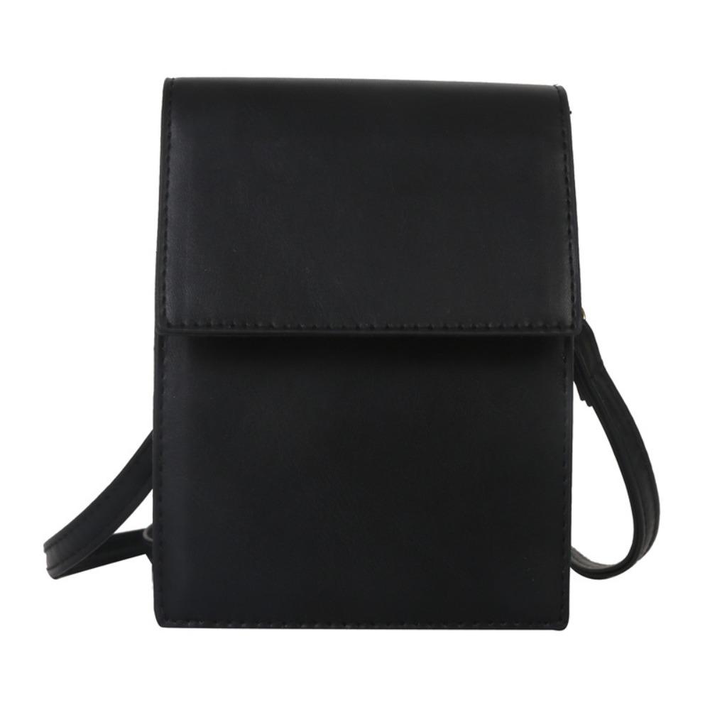 Simple Crossbody Tote Bag PU Leather Mini Phone Bag Ins Small Shoulder Bag  Women