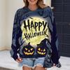 Women's Autumn and Winter 3D Printed Crew Neck Comfortable and Breathable Versatile Trend Casual Hoodies & Sweatshirts (women’s)