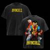 Maglietta Fumetto Invincible T-shirt Grafica Supereroe Regalo per Fan di Mark Grayson Maglietta Unisex
