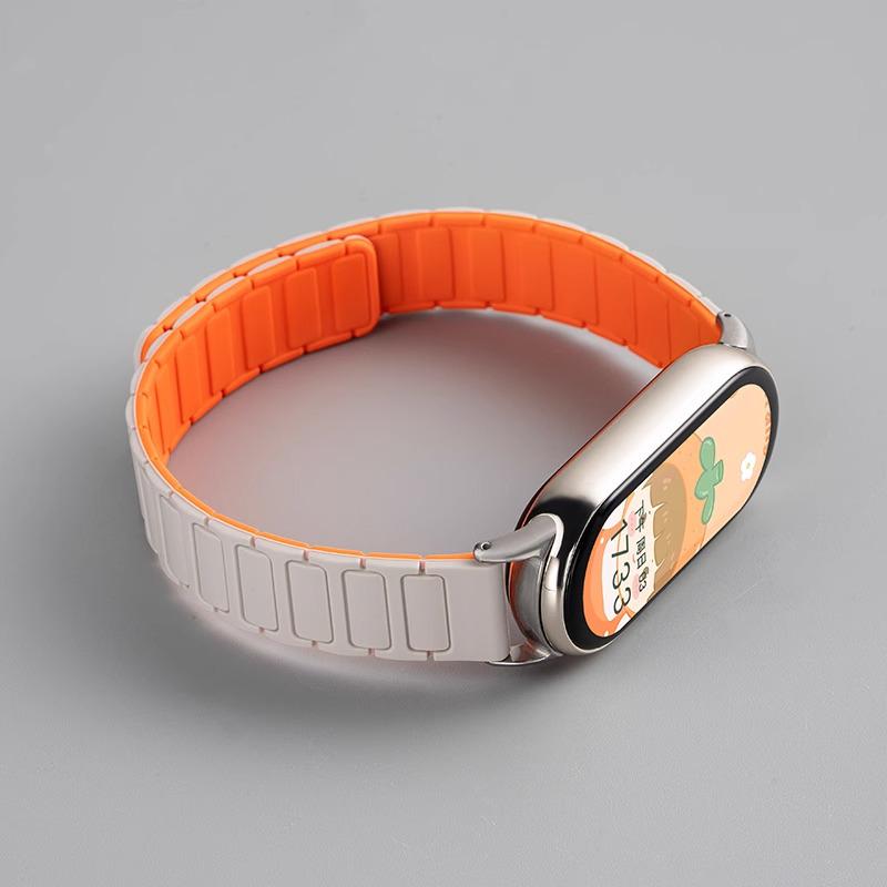 Magnetic Sport Wristband for Xiaomi Smart Band 10/9/8 NFC Version - Breathable Strap