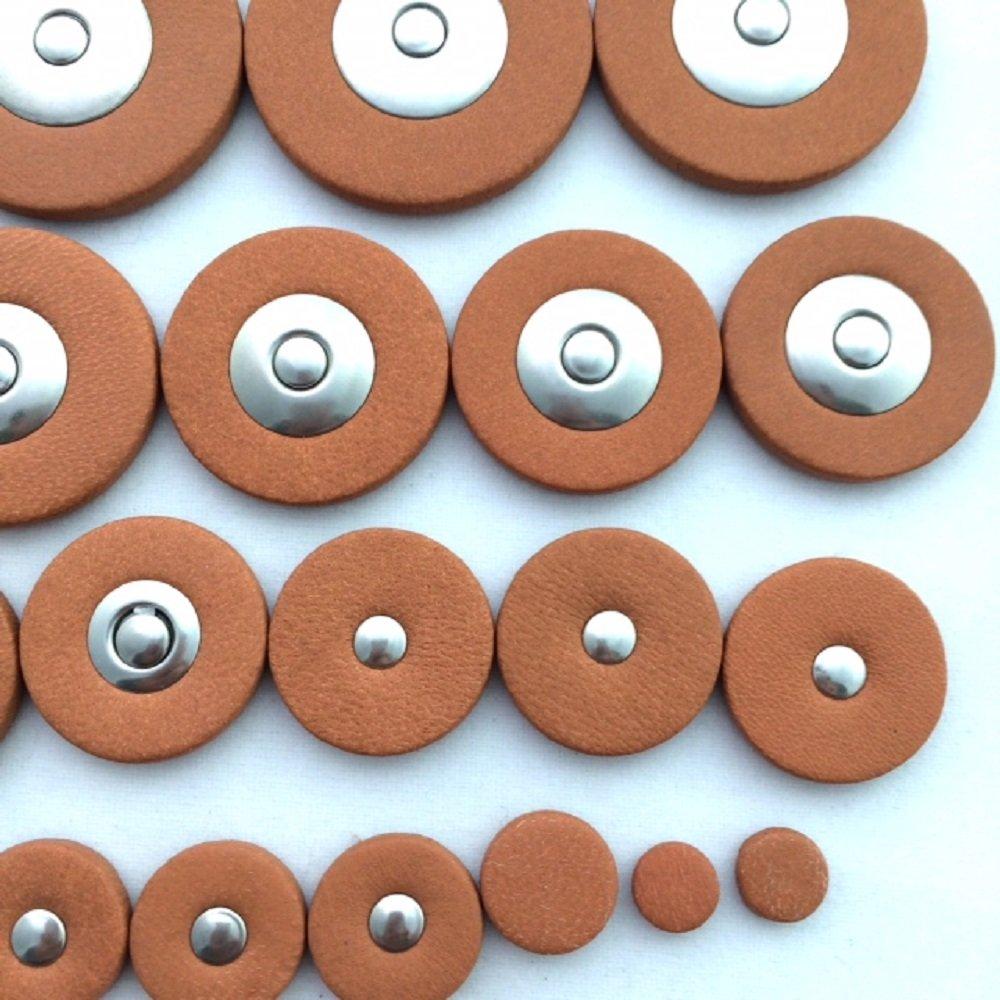 E Alto Saxophone Tampo Pad 25 Piece Set Leather Saxophone Parts Replacement Repair Care Wind Instrument