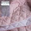 Thick Quilted Pure Cotton Fabric with Imitation Silk Lining for Winter Clothing