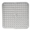Diamond Perforated Bathroom Shower Mat with Suction Cups