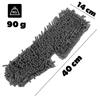 KADAX Wkład Do mopa Płaskiego Zapas Nakładka Końcówka mikrofibra Płaski 40x14cm