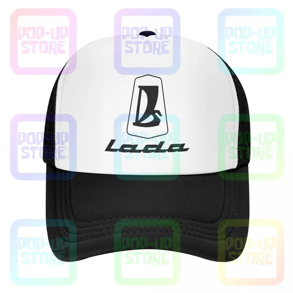 Lada Soviet Union Car Cccp Kopeyka Ussr Vaz Baseball Cap Trucker Hats Breathable Splicing