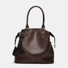 Commuter New Women's Handbag Large Capacity Shoulder Messenger Bag Fashionable Oily Leather Tote Bag Textured Soft Leather