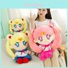 Adorable Sailor Moon Rabbit Cartoon Plush Toy With Soft Pp Cotton Stuffing For Girls