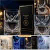 High Borosilicate Glass Whiskey Glass Duck Design Whiskey Tumbler Decorative Glassware Suitable for Whiskey and Infused Liquor Serving
