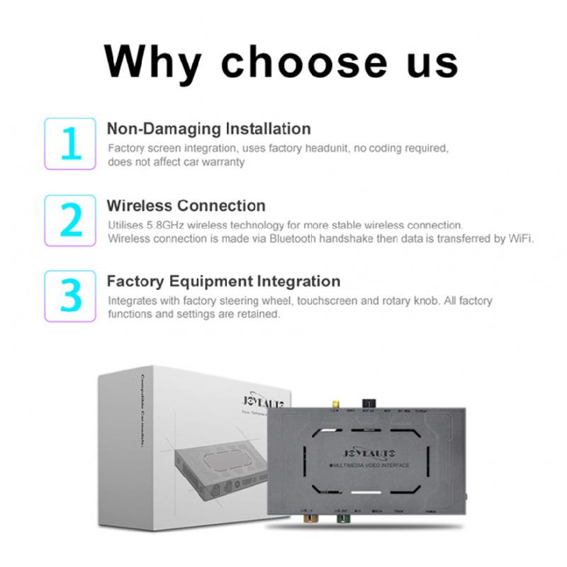 Wireless  Carplay For 2012-2014 Mercedes Benz With Ntg45 47 Android Auto Module