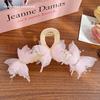 Large French Temperament Butterfly Claw Clip for Women and Girls