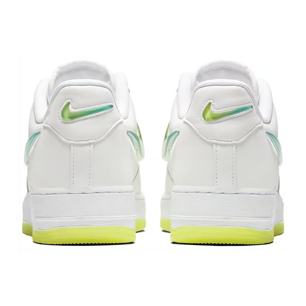 New Nike Air Force 1 Low Jelly Swoosh White AT4143-100