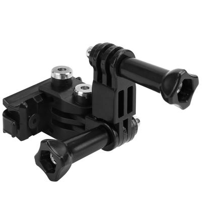 Supporto per Fotocamera con Binario Laterale per Casco 20MM Supporto Angolo Regolabile per Gopro/hero123456