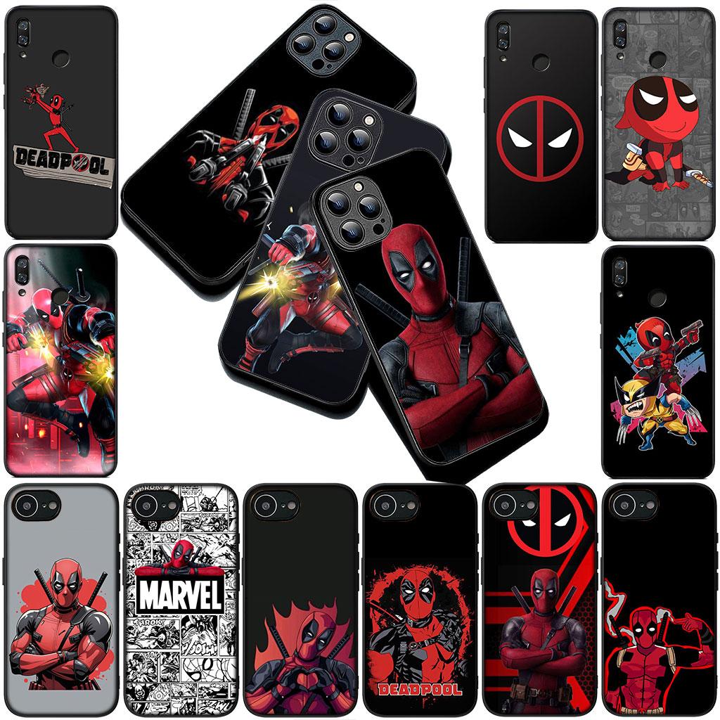 Phone Cover for OPPO A18 A16 A80 A40 A17 A15 A38 A78 A79 A54 A57 A58 A60 4G 5G Funda Casing Soft Case Wallpaper Marvel Deadpool