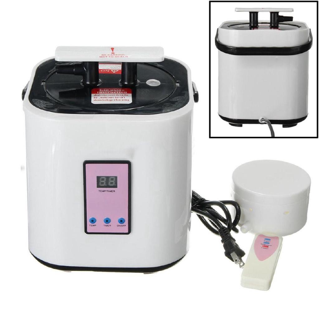 2L Badstu Dampkoker Potte Rustfritt Stål Hjemmedampgenerator For Bærbar Hjemmedampbadstu Spa Vekttap Hudbad